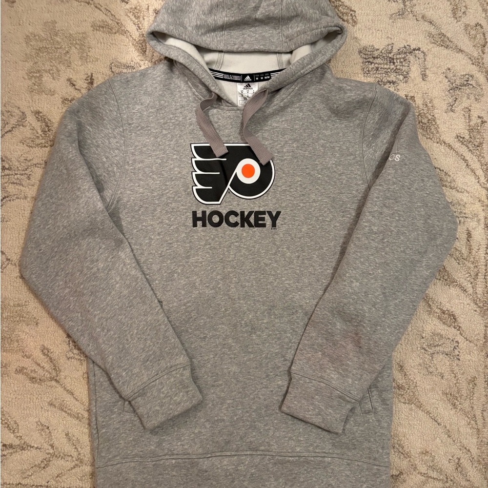 Adidas Grey Hockey Hoodie
